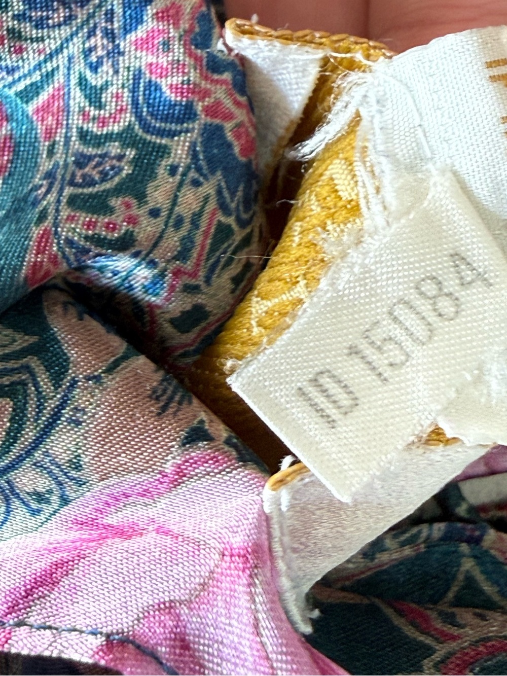Victoria's Secret 80s Floral Mini Dress Small Button Front Gold Label - Picture 12 of 13